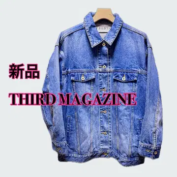새상품 서드매거진 thirdmagazine 오버 사이즈 데님 자켓