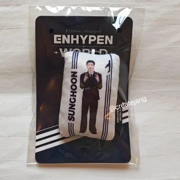 ENHYPEN WORLD 팝업 쿠션 키링 성훈