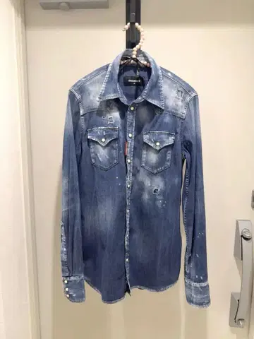 DSQUARED2 데님 셔츠 사이즈 40