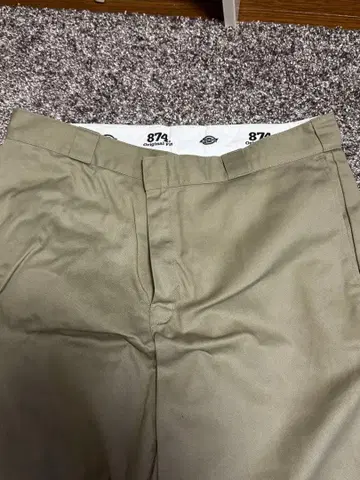Dickies 874 베이지 치노 팬츠 36 x 30