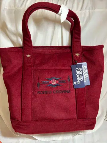 [ 새상품 ] RODEOCROWN WILDBOWL 레드 토트백