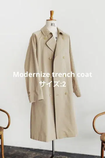 l'echoppe LE 엘이 Modernize 트렌치코트 2