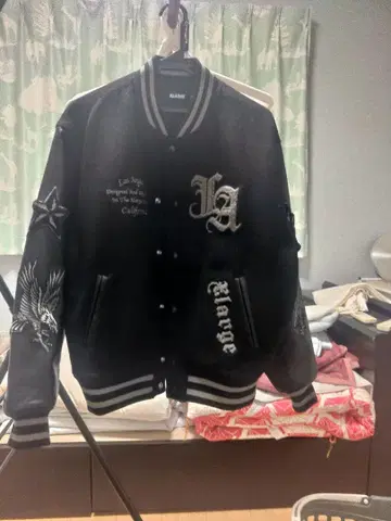 XLARGE 바시티 자켓