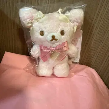 maison de FLEUR 백참 곰 봉제 인형 리락쿠마