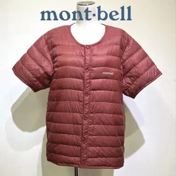 mont-bell 스페리오 다운 반팔 다운 자켓 라운드넥
