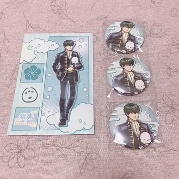 은혼 산리오 히지카타 캔뱃지 엽서