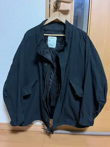 블랙 모즈 코트 극한용 라이너 포함