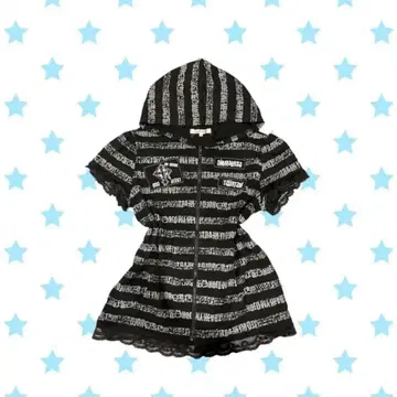 헤이세이 갸루 후드티 y2k 00s 머드펑크