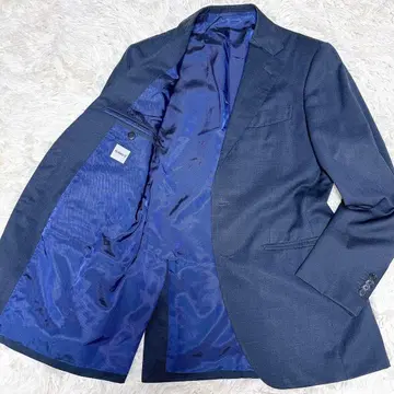 빔즈 F 테일러드 자켓 네이비 일본제 현행 택