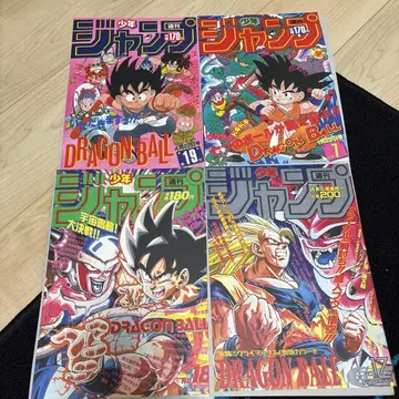 드래곤볼 포스터 컬렉션 4종 묶음 판매