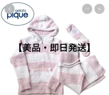 [ 새상품급 당일 발송 ] gelato pique 후드 부착 룸웨어 삭스