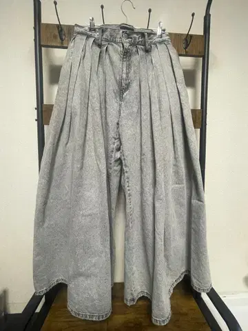 YOSE 와이드 데님 팬츠