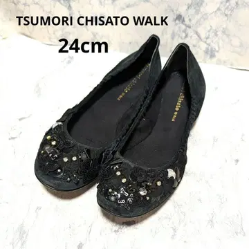 TSUMORI CHISATO WALK 비쥬 발레 슈즈 24cm