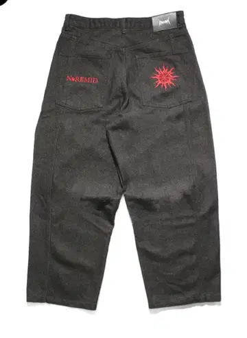 Norimid Rigid Denim Black/Red