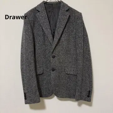 새상품급 Drawer 테일러드 자켓 울 그레이