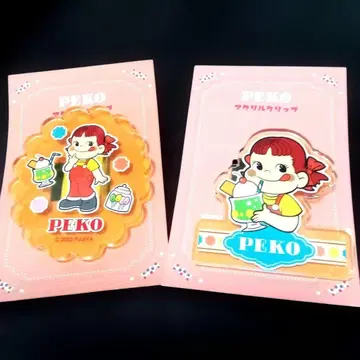 페코짱 아크릴 클립