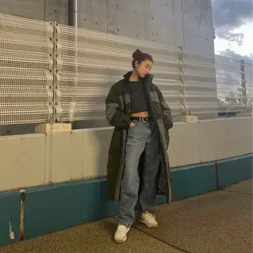 juemi Field Padding Long Coat