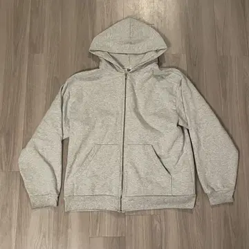 Los Angeles Apparel 그레이 집업 후드티