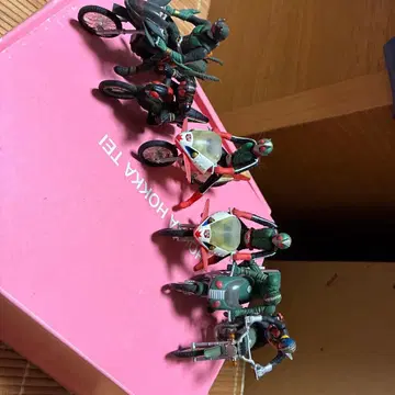 가면라이더 바이크 피규어 6체 세트