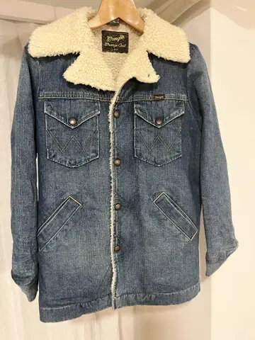 Wrangler Orange Coat 데님 자켓