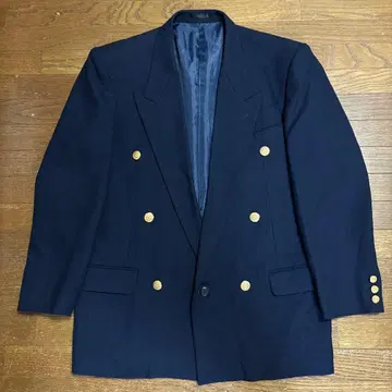 TRADALL 네이비 더블 브레스트 자켓 블레이저