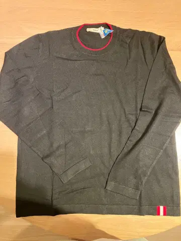 BALLY 블랙 긴팔 니트 스웨터