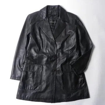 양가죽 테일러드 자켓 피아제 PIAGET L 블랙 상태 좋음