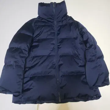 UNIQLO +J 네이비 볼륨 다운 자켓