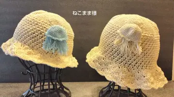 해파리 모자 키즈와 성인용 세트 핸드메이드