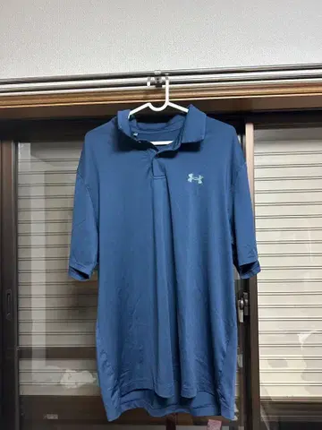 언더 아머 네이비 XL 피케 셔츠