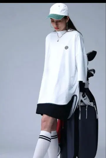 새상품급 t셔츠 STCH UV컷 파이핑 모크넥 상의