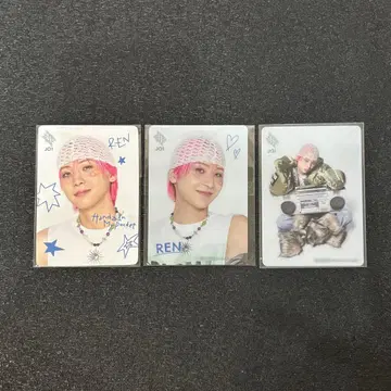 JO1 카와시리 렌 HIMP 트레이딩 카드 3장 세트