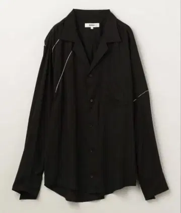 sulvam 21aw 오픈 카라 셔츠