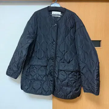 [ Ray BEAMS ] 블랙 퀼팅 자켓