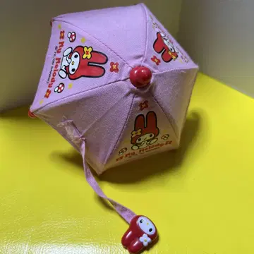 마이멜로디 우산형 키링 핑크