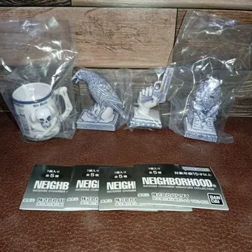 가챠 NEIGHBORHOOD 미니어처 컬렉션 4종 세트