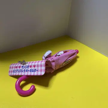 Hello Kitty 우산형 키링 핑크