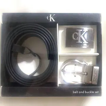 Calvin Klein 벨트와 버클 2개 세트