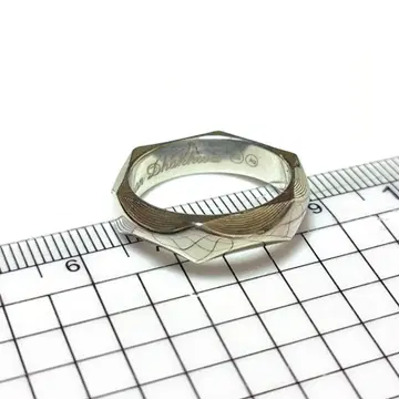 스만다크와 나뭇결 금 실버 반지 17호