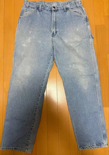 Dickies 워크 팬츠 라이트 블루