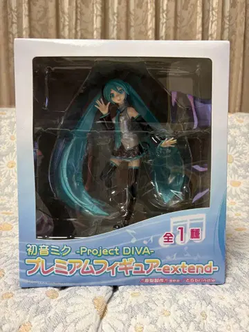 미개봉! 하츠네 미쿠 Project DIVA 프리미엄 피규어 extend