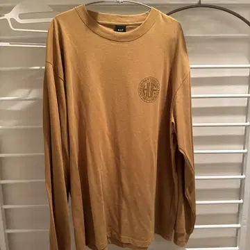 HUF 브라운 롱 슬리브 셔츠
