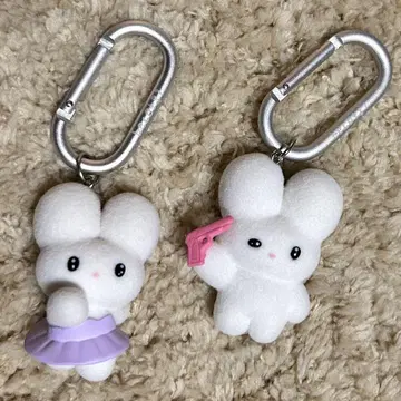 beco+81 시리미미 토끼 피규어 마스코트 Vol.1 2개 세트