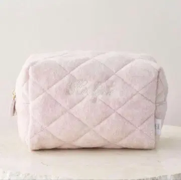 Diamond Quilted Cosmetic Pouch