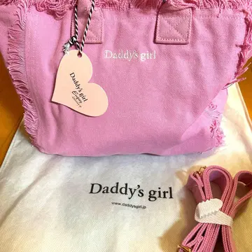 [미사용 새상품!] Daddy's girl 백 핑크 숄더 스트랩 포함