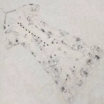 [ 데이지 ] (S) 플라워 프린트 반팔 쉬폰 원피스 올 패턴 페미닌