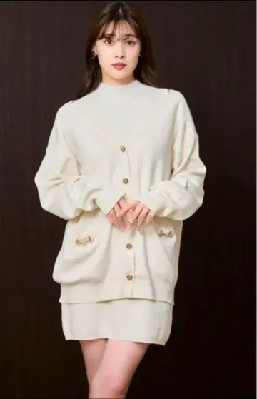herlipto clemence knit dress set