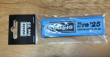 oasis live '25 플라이트 택 키링 일본 한정판 [ 새상품 ]