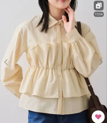 vis 뷔스티에 도킹 셔츠