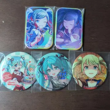 프로세카 하츠네 미쿠 캔뱃지 묶음 판매